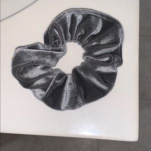 Grey scrunchie